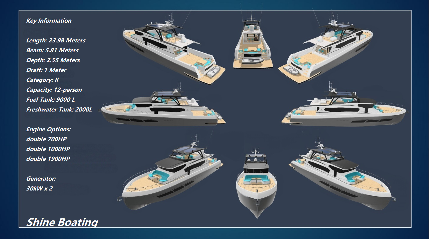 24m yacht (3) Yacht de 24 m (3)