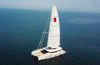 Yacht catamaran à voile de 120 pieds