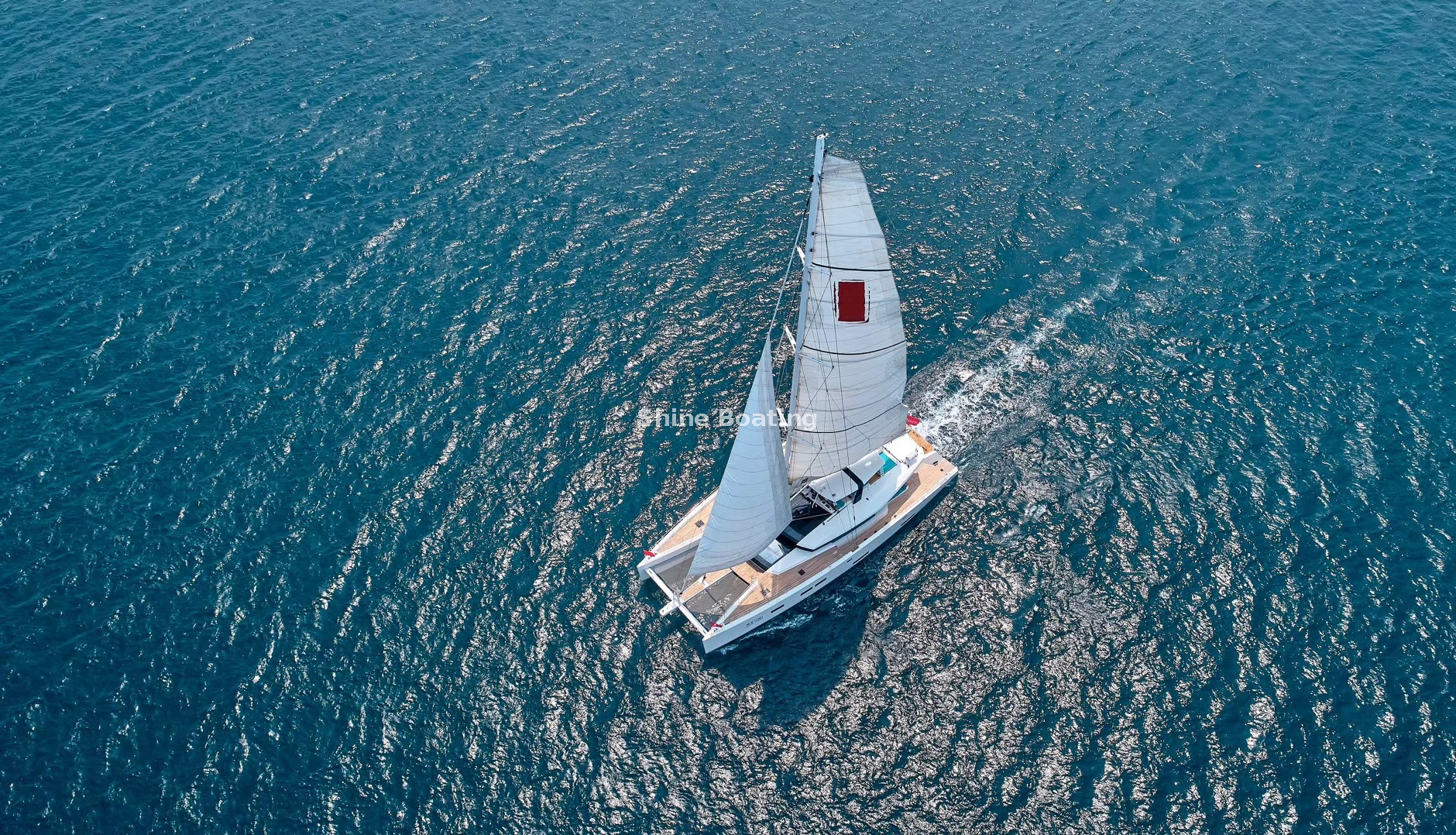 Yacht catamaran &agrave; voile de 120 pieds (12)