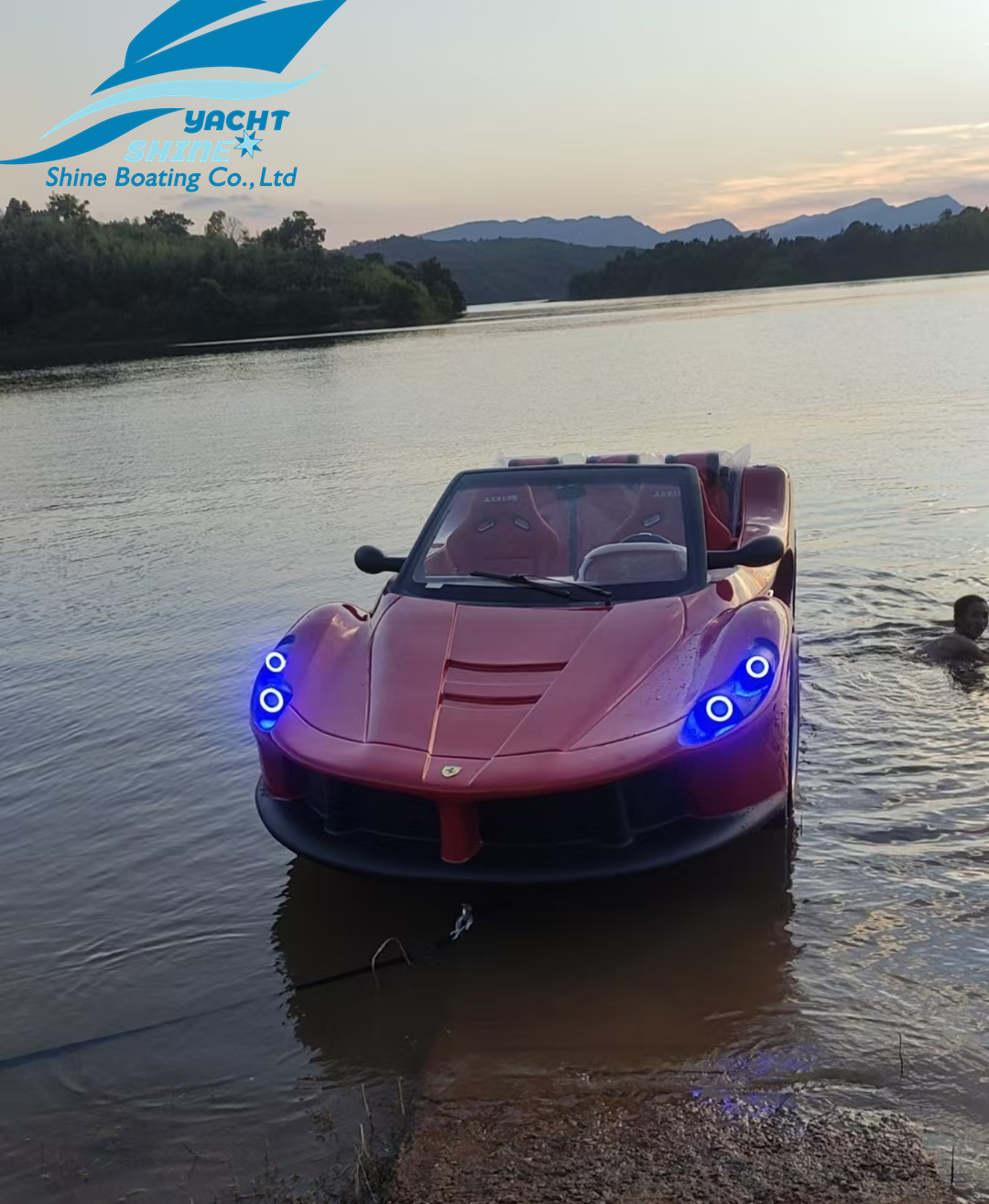 Board de voiture &agrave; r&eacute;action Ferrari (12) 