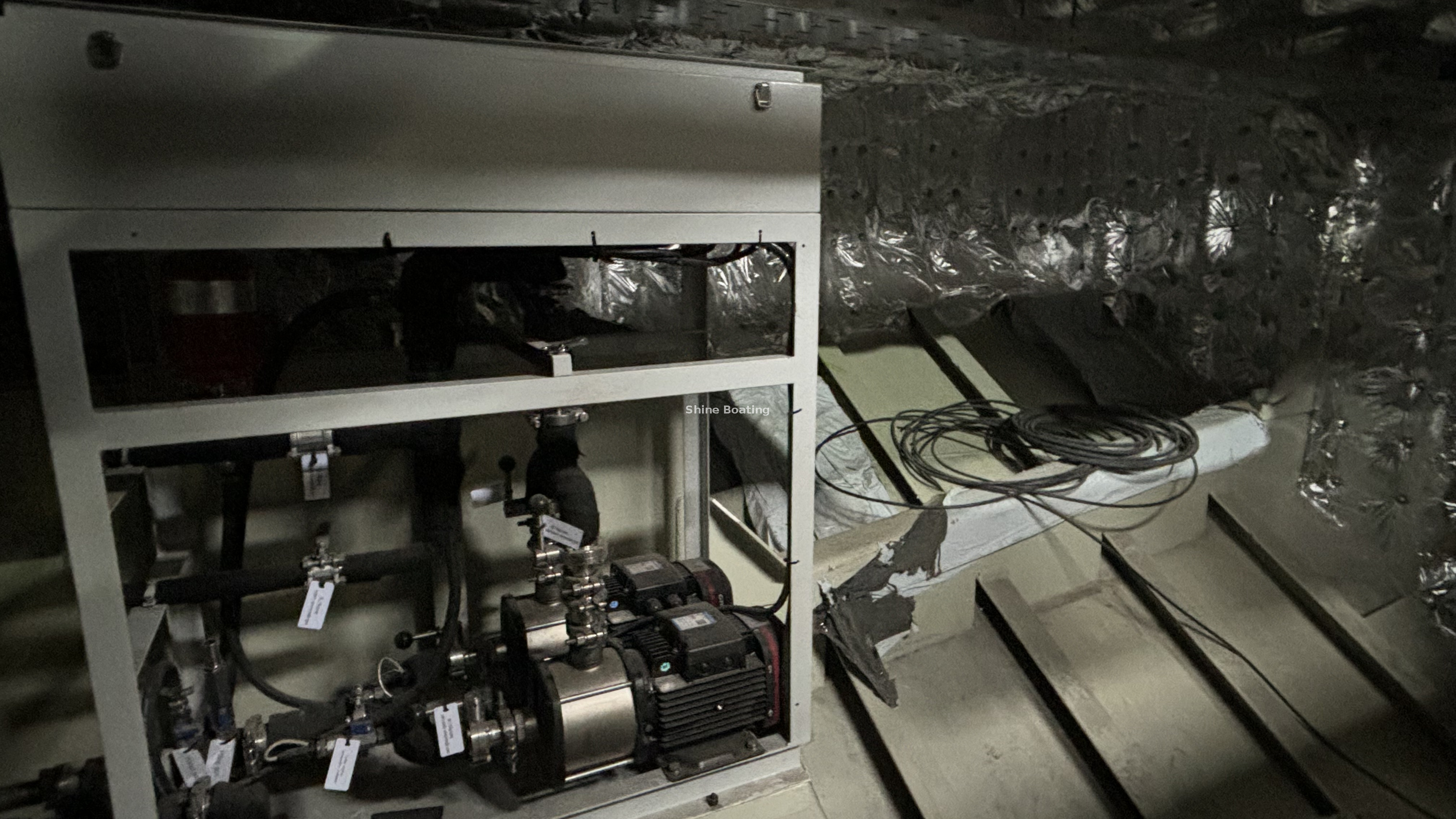 Compartiment de fond de bateau &eacute;lectrique de 40 m&egrave;tres (2)