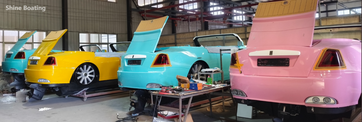 Rolls Royce Car Boat (3)