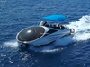 Bateau touristique semi-submersible en FRP de 12 m