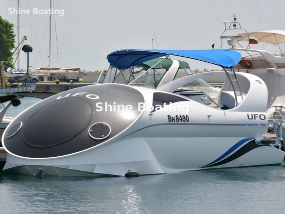 Bateau touristique semi-submersible en FRP de 12 m