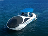 Bateau touristique semi-submersible en FRP de 12 m