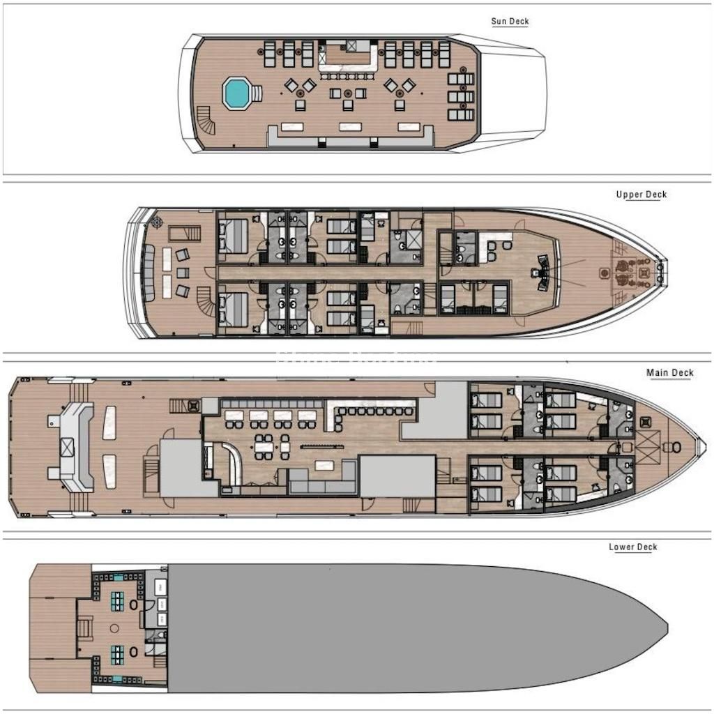 Navire d'exp&eacute;dition de plong&eacute;e et de croisi&egrave;re de 46 m (1)