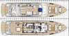 Yacht de luxe de 110 pieds