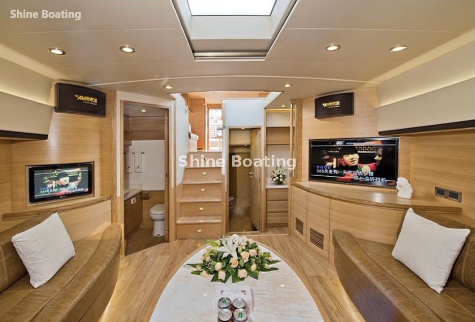 Yacht de luxe &agrave; fly de 52 pieds (8)