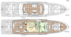 Yacht de luxe de 110 pieds